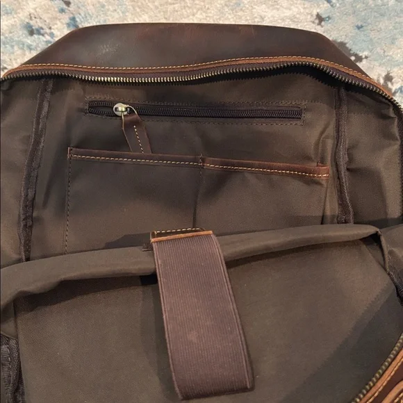 Leather Backpack - Picture 4 of 4